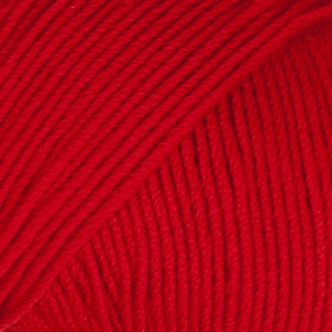 DROPS Baby Merino Uni Colour garn - 50g - Röd (16)