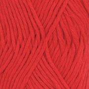 DROPS Cotton Light Uni Colour garn - 50g - Röd (32)