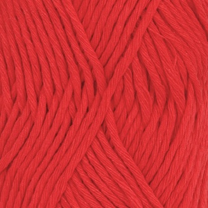DROPS Cotton Light Uni Colour garn - 50g - Röd (32)