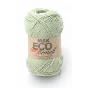 M&K Eco Baby Bomull garn - 50g - grön (906)