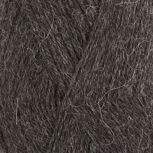 DROPS Alpaca Mix garn - 50g - Mörk grå (506)