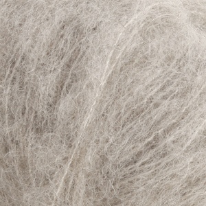 DROPS Brushed Alpaca Silk garn - 25g - Ljusgrå (02)