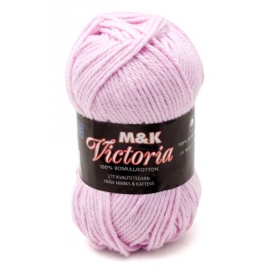 M&K Victoria garn - 50g - Rosa (758)