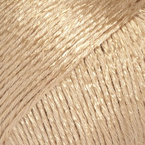 DROPS Cotton Viscose Uni Colour garn - 50g - Ljus beige (17)