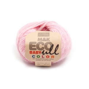 M&K Eco Baby Ull Color garn - 25g - Rosa (194)