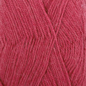 DROPS Alpaca Uni Colour garn - 50g - Mörk rosa (3770)