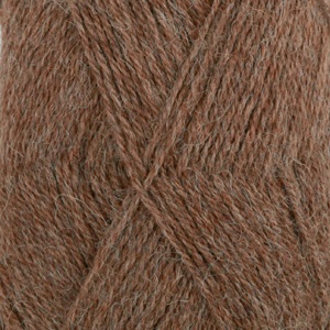 DROPS Alpaca Mix garn - 50g - Ljus brun melerad (607)