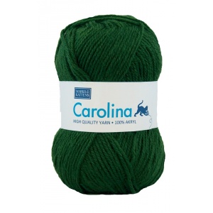 Carolina garn - 50g - Mossgrön (398)