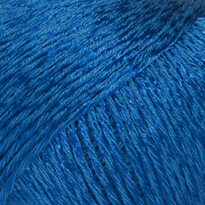 DROPS Cotton Viscose Uni Colour garn - 50g - Koboltblå (31)