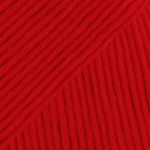 DROPS Safran Uni Colour garn - 50g - Röd (19)