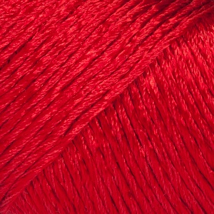 DROPS Cotton Viscose Uni Colour garn - 50g - Röd (05)