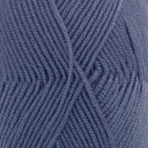 DROPS Merino Extra Fine Uni Colour garn - 50g - Jeansblå (13)