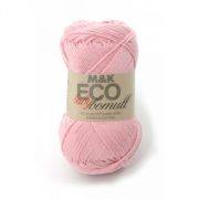 M&K Eco Baby Bomull garn - 50g - Ljusrosa (909)