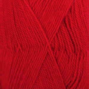 DROPS Alpaca Uni Colour garn - 50g - Röd (3620)