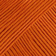 DROPS Muskat Uni Colour garn - 50g - Mörk orange (49)