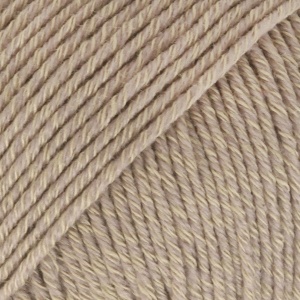 DROPS Cotton Merino Uni Colour garn - 50g - Beige (03)