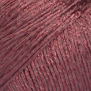 DROPS Cotton Viscose Uni Colour garn - 50g - Mörk ljung (24)