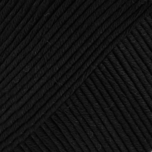 DROPS Muskat Uni Colour garn - 50g - Svart (17)