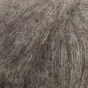 DROPS Brushed Alpaca Silk garn - 25g - Grå (03)