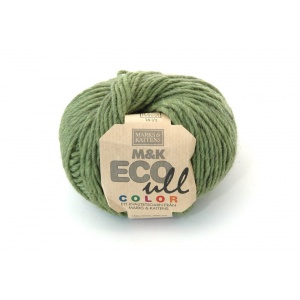 M&K Eco Ull Color garn - 50g - Grön (302)