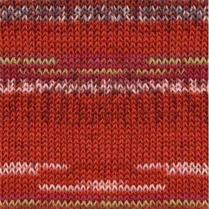 DROPS Fabel Print garn - 50g - Red chilli (159)