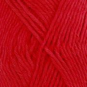DROPS Paris Uni Colour garn - 50g - Klar röd (12)
