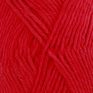 DROPS Paris Uni Colour garn - 50g - Klar röd (12)