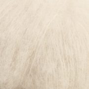 DROPS Brushed Alpaca Silk garn - 25g - Natur (01)
