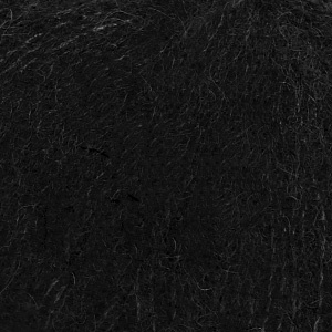 DROPS Brushed Alpaca Silk garn - 25g - Svart (16)