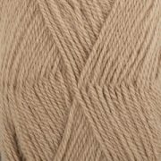 DROPS Alpaca Uni Colour garn - 50g - Kamel (302)