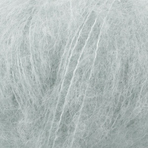 DROPS Brushed Alpaca Silk garn - 25g - Ljus grågrön (14)