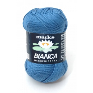 Bianca garn - 50g - Havsblå (47)
