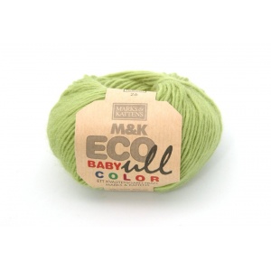M&K Eco Baby Ull Color garn - 25g - äppelgrön (183)