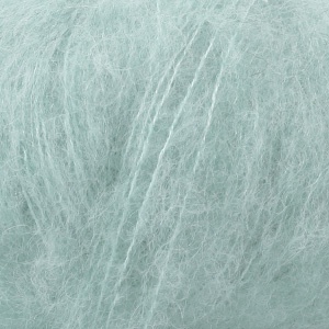 DROPS Brushed Alpaca Silk garn - 25g - Ljus sjögrön (15)