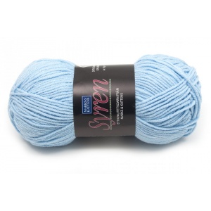 Syren garn - 50g - Ljusblå (393)