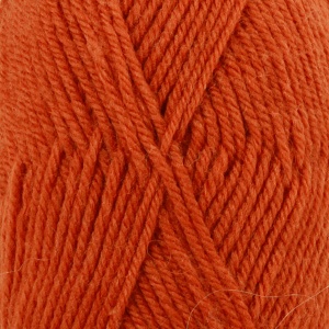 DROPS Karisma Uni Colour garn - 50g - Orange (11)