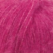 DROPS Brushed Alpaca Silk garn - 25g - Cerise (18)