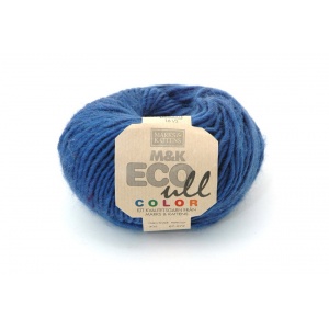 M&K Eco Ull Color garn - 50g - Klarblå (309)