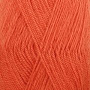 DROPS Alpaca Uni Colour garn - 50g - Orange (2915)