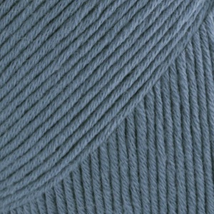 DROPS Safran Uni Colour garn - 50g - Jeansblå (06)