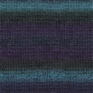DROPS Big Delight Print garn - 100g - Atlantis (09)