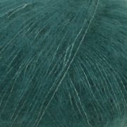 DROPS Kid-silk Uni Colour garn - 25g - Petrol (24)
