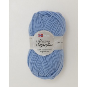 Viking garn Merino Superfine 50g Ljusblå (620)