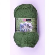 Viking garn Baby Ull 50g Mörkgrön (336)