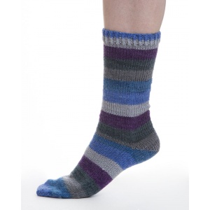 Viking garn Aurora 150g Blå/Lila/Grå (669)