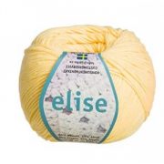 Elise garn 50g Pastell gul (07)