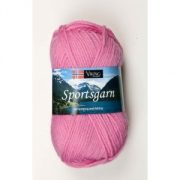 Viking garn Sportsgarn 50g Rosa (165) SG
