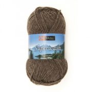 Viking garn Superwash 50g Brungrå (108)