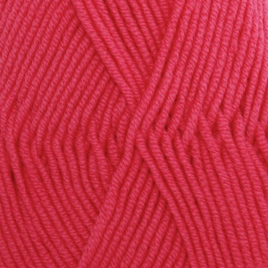 DROPS Merino Extra Fine Uni Colour garn - 50g - Cerise (17)
