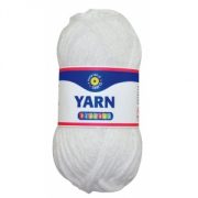 Akrylgarn 50 g vit